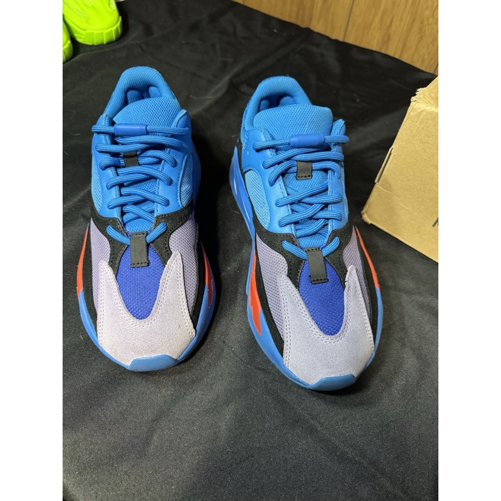 Adidas Yeezy Boost 700 Hi-Res Blue Mens Size 9.5 Excellent Condition - Picture 3 of 11